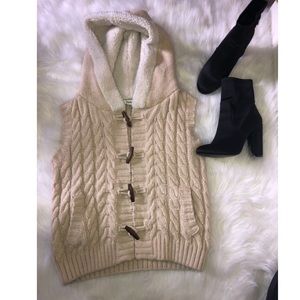 Cozy sweater vest